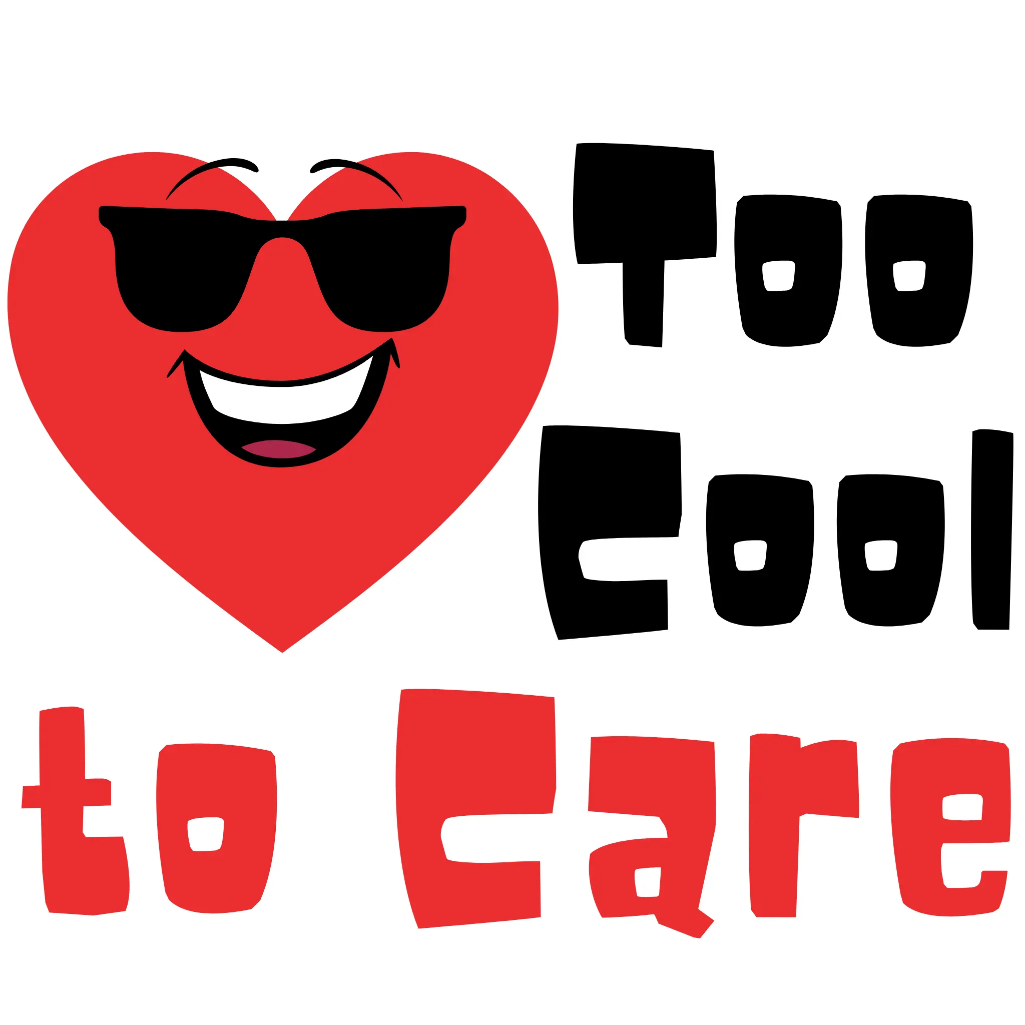 Cool Heart Custom Mascot Design