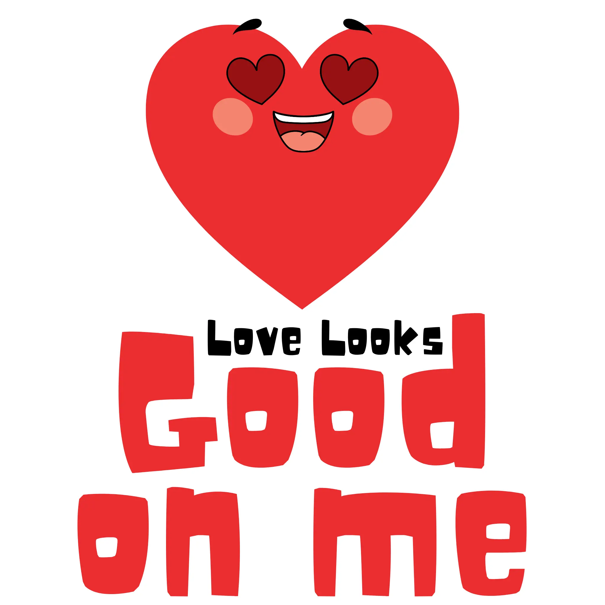 Love Heart Custom Mascot Design